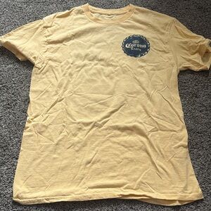 Corona Yellow Short Sleeve Tee